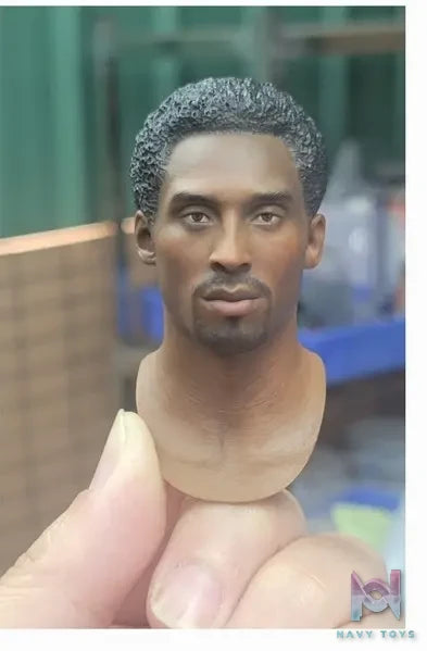 Carving Family Toys Studio – NBA 1/6 Kobe Head Sculpture CFTH01-ABCD White Model & Paint