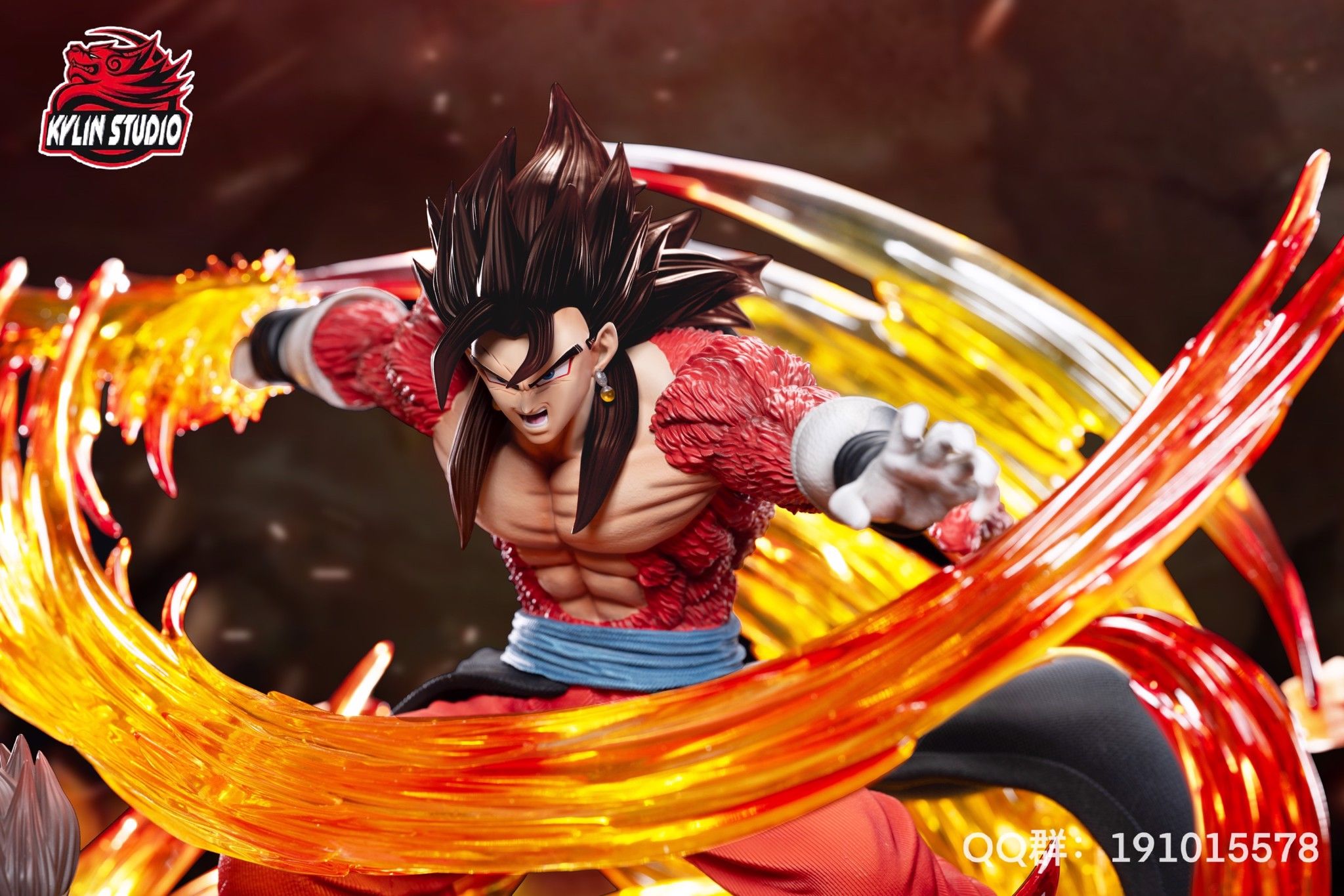 Goku & Vegeta & Vegito SSJ4 - Dragonball - Kylin Studio resin statue Kylin Studio anime figure