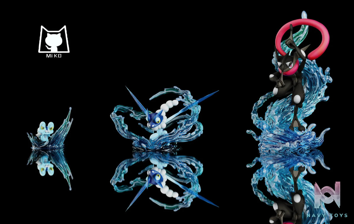 Miko Studio – Pokemon Greninja Evolution Set