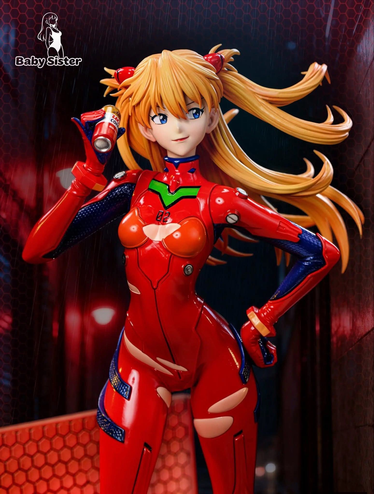 Asuka resin statue Baby Sister Studio anime figure