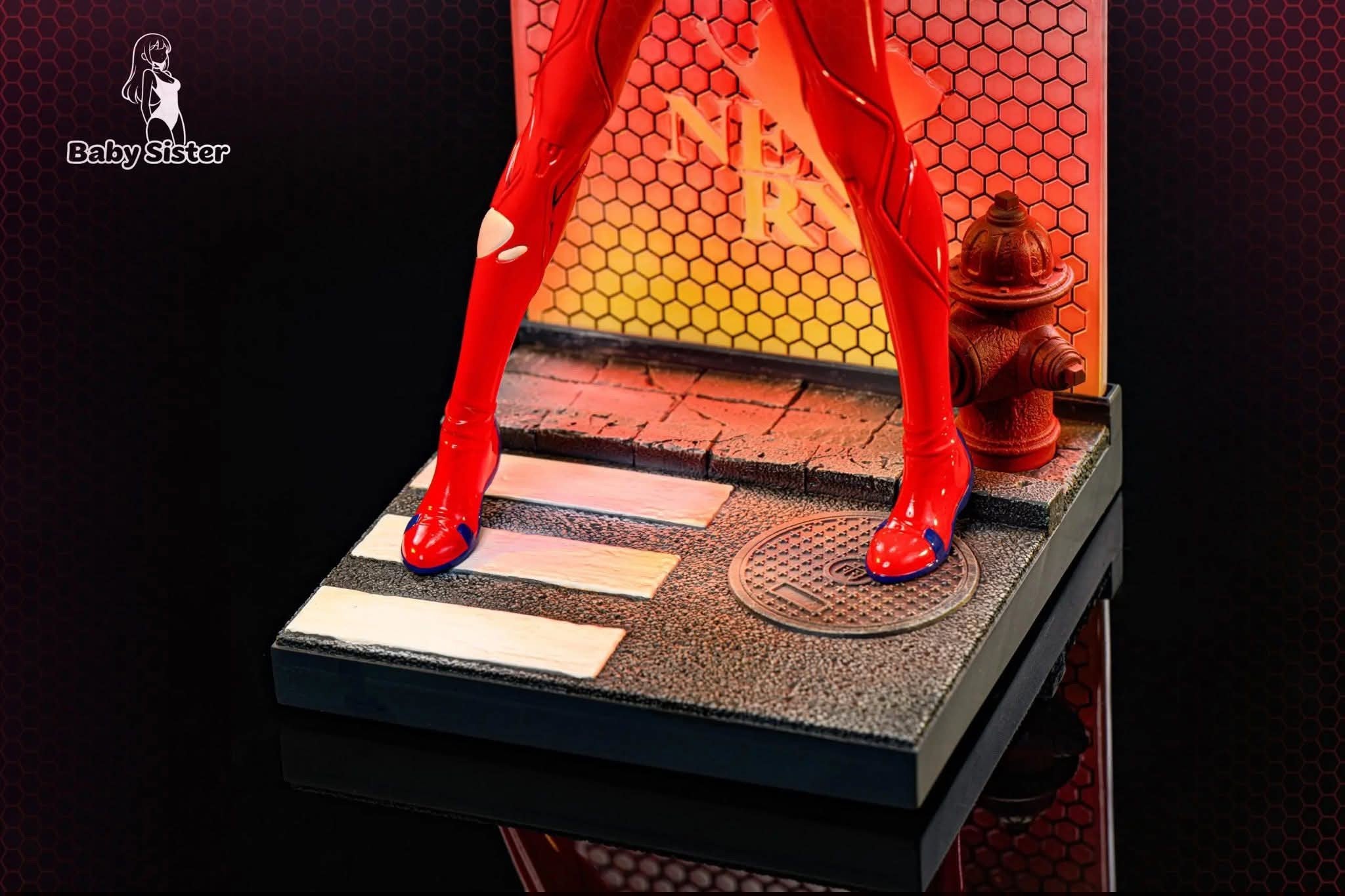 Asuka resin statue Baby Sister Studio anime figure