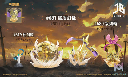 JB Studio – Pokémon Pokédex Series Honedge Evolution Set