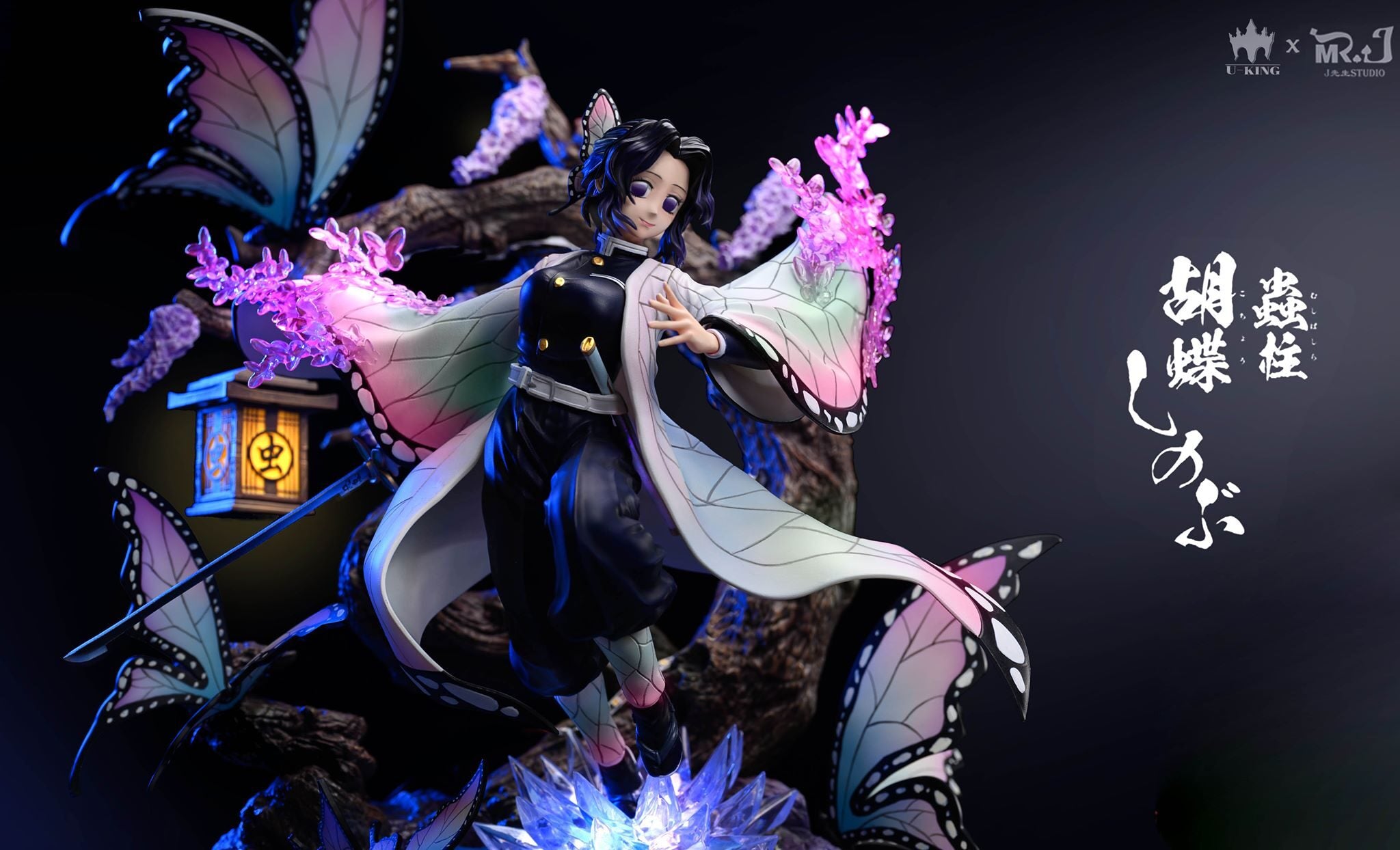 Kochou Shinobu - U - King x MrJ Studio resin statue u king studio anime figure