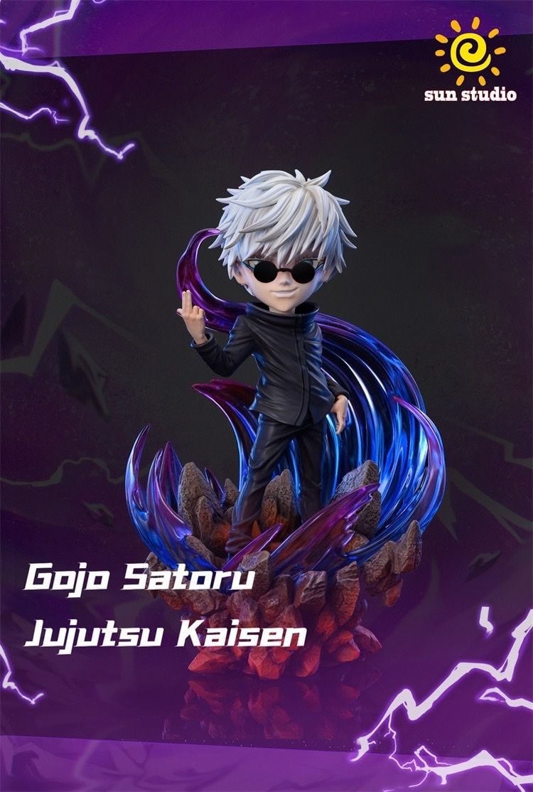 Gojo Satoru resin statue sun studio anime figure