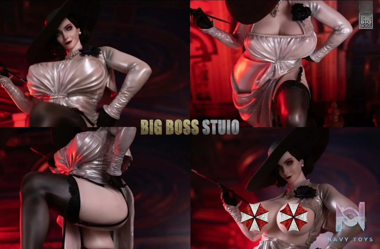Big Boss Studio – Resident Evil Alcina Dimitrescu And Ethan