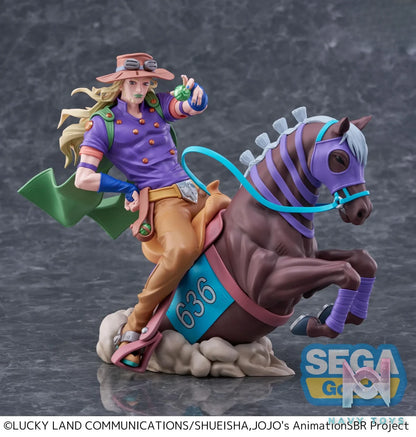 SEGA – XrossLink MAX Anime “STEEL BALL RUN JoJo’s Bizarre Adventure” Figure Johnny Joestar X Gyro Zeppeli (Licensed)