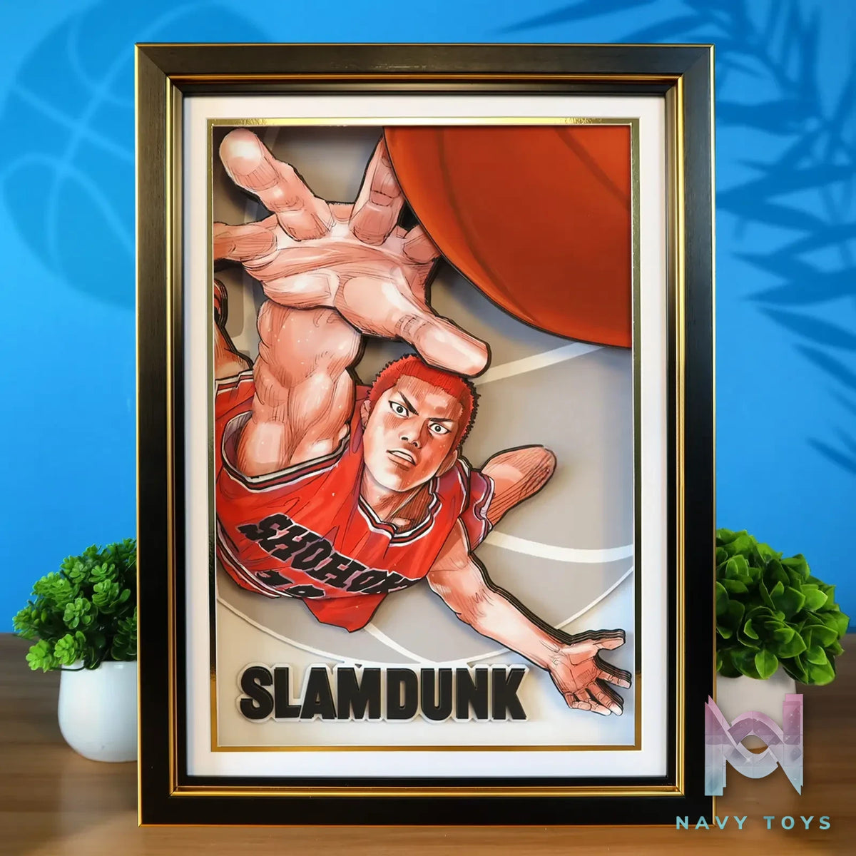 KALA HOME Studio – Hanamichi Sakuragi #02 3D Decorative Painting Slam Dunk