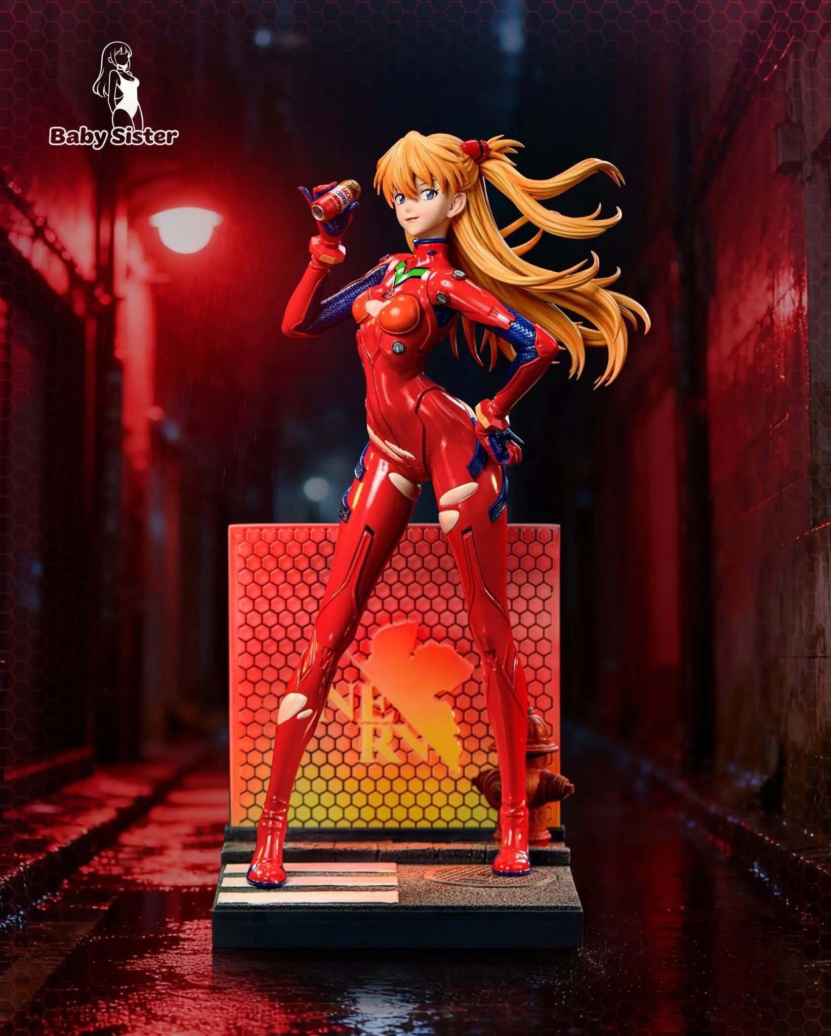 Asuka resin statue Baby Sister Studio anime figure
