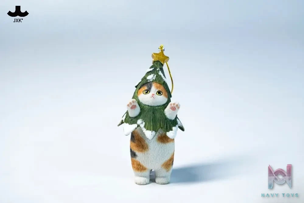 JXK – Christmas Tree Cat JXK325-1A/B/C/D JXK325-2A/B/C/D (Licensed)