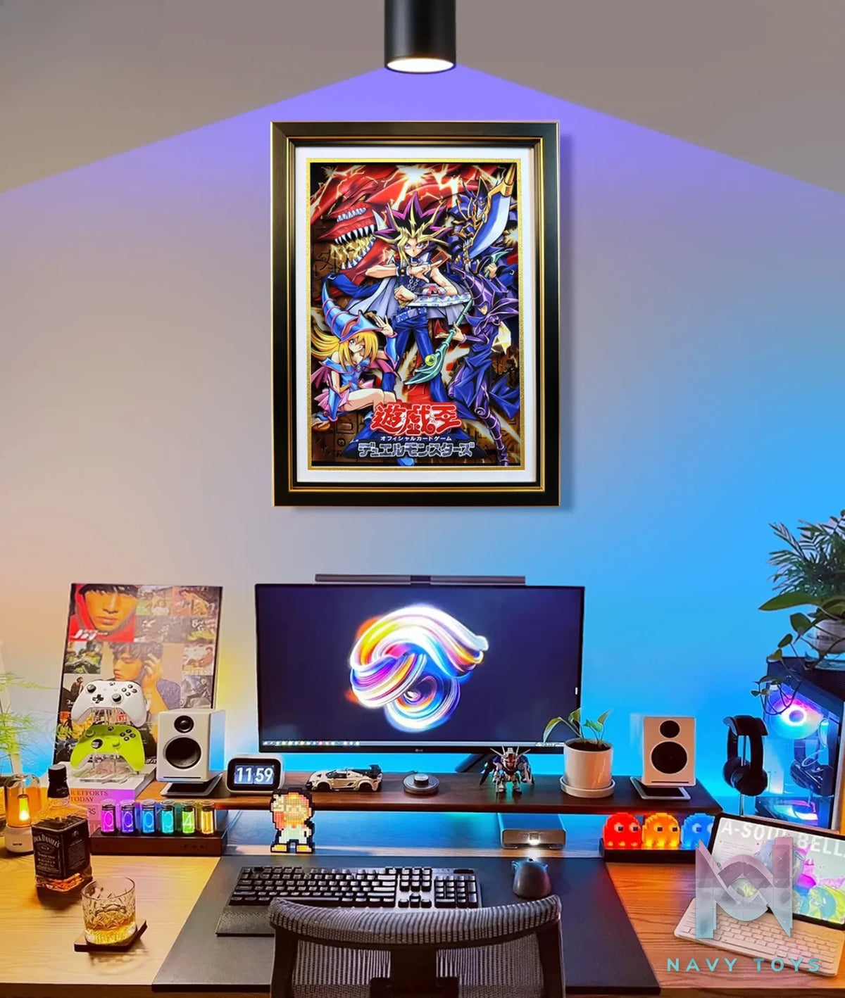 KALA HOME Studio – Yu-Gi-Oh! Multiple Characters #01 3D Decorative Painting Yu-Gi-Oh!