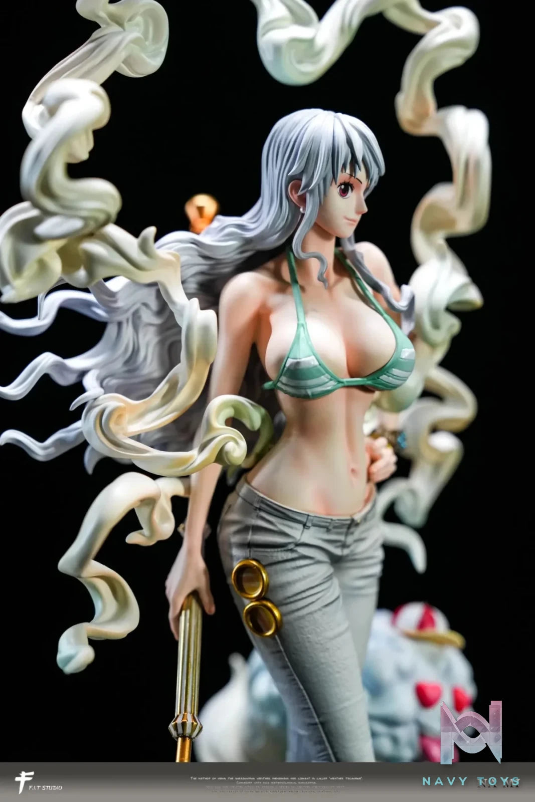 F.I.T Studio - One Piece Nika Form Nami resin statue Navy Toys anime figure
