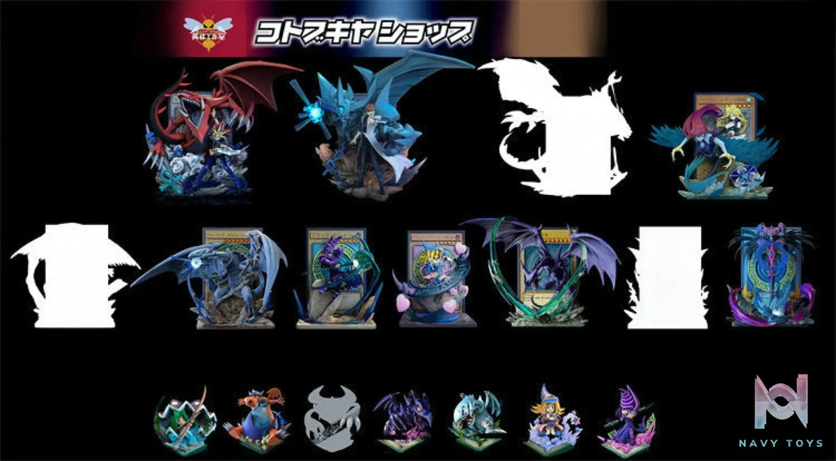 Wasp Studio – Yu-Gi-Oh Toon Series Dark Magician And Dark Magician Girl