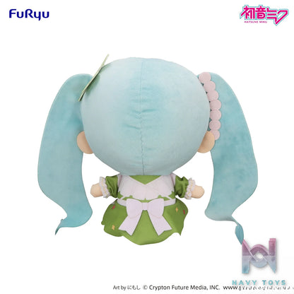 FURYU – Hatsune Miku KYURUMARU Big Plush Toy Clover (Licensed)