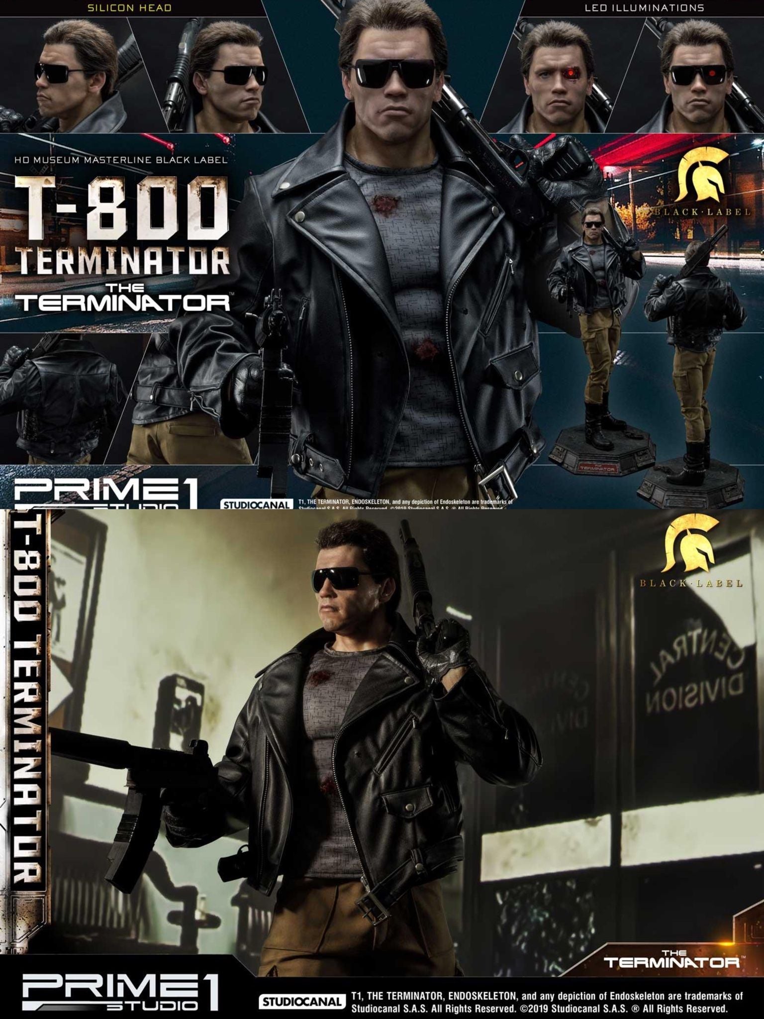 T - 800 Terminator - The Terminator - Prime 1 Studio (HDMMBLT1 - 02) resin statue Prime 1 Studio anime figure