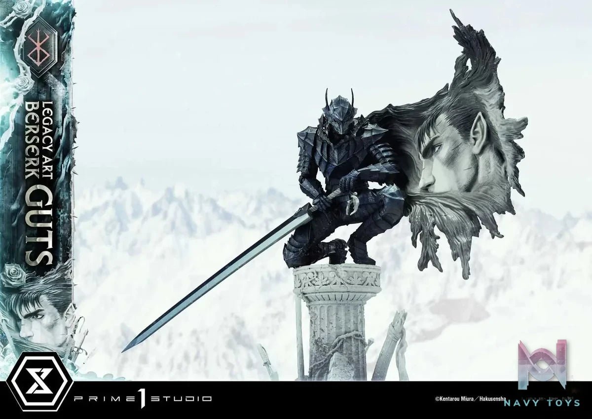 Guts LABR-01 LABR-01S(Licensed) - Legacy Art Kentaro Miura Berserk - Prime 1 Studio resin statue Navy Toys anime figure