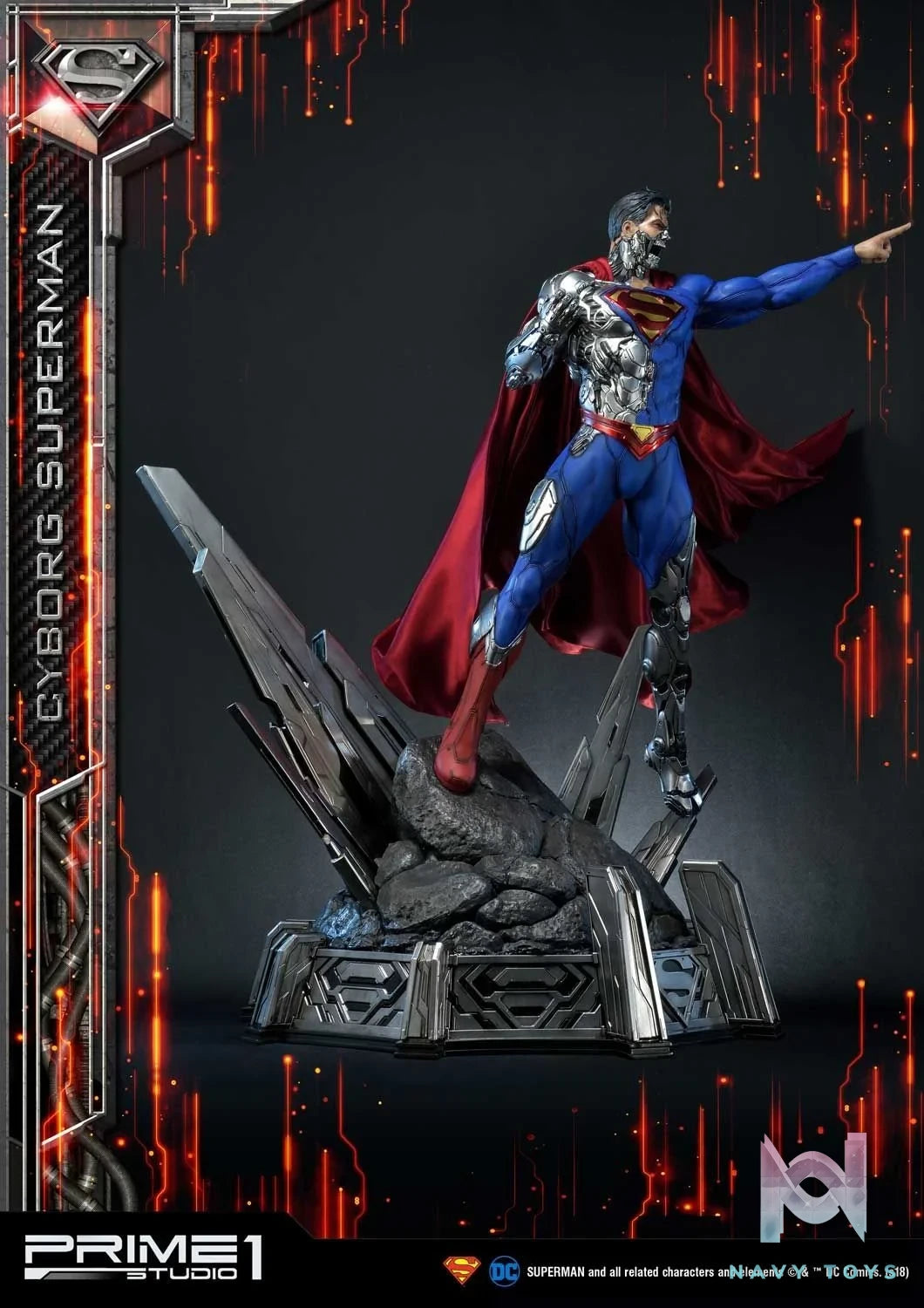 Cyborg Superman - Superman - Prime 1 Studio (MMDC - 32) resin statue Prime 1 Studio anime figure