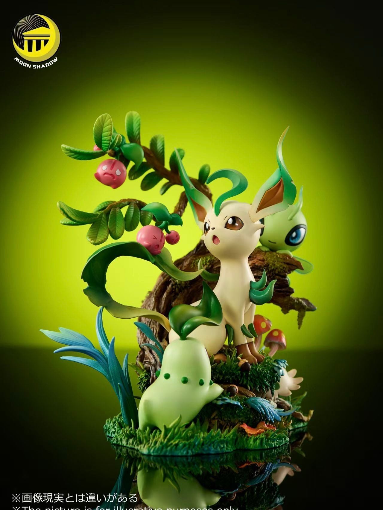 Leafeon Group - Pokemon - Moon Shadow Studio resin statue Moon Shadow Studio anime figure
