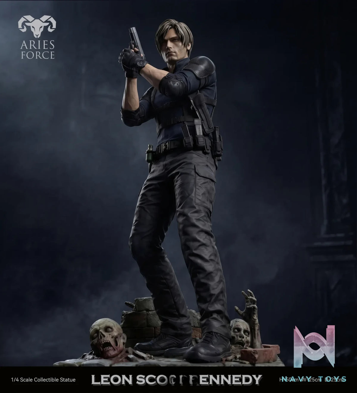 Aries Force Studio – Leon Scott Kennedy X Grace Ashcroft Resident Evil 9