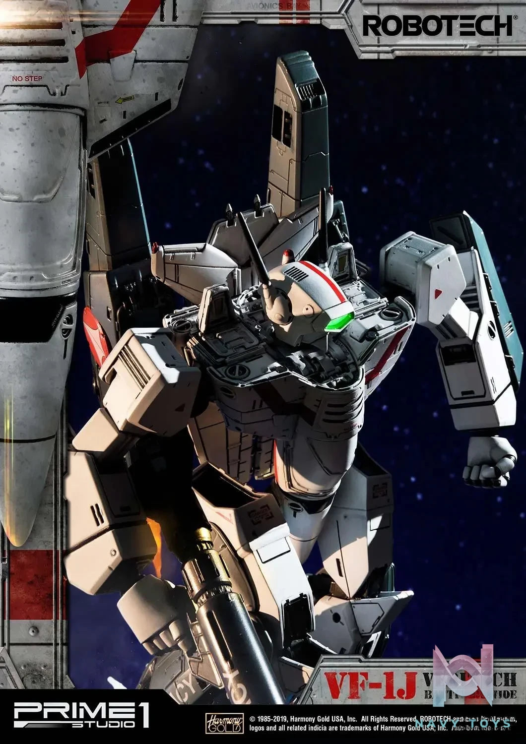 Prime 1 Studio – Premium Masterline Robotech VF-1J Officer’s Veritech Battloid Mode PMRT-05 (Licensed)