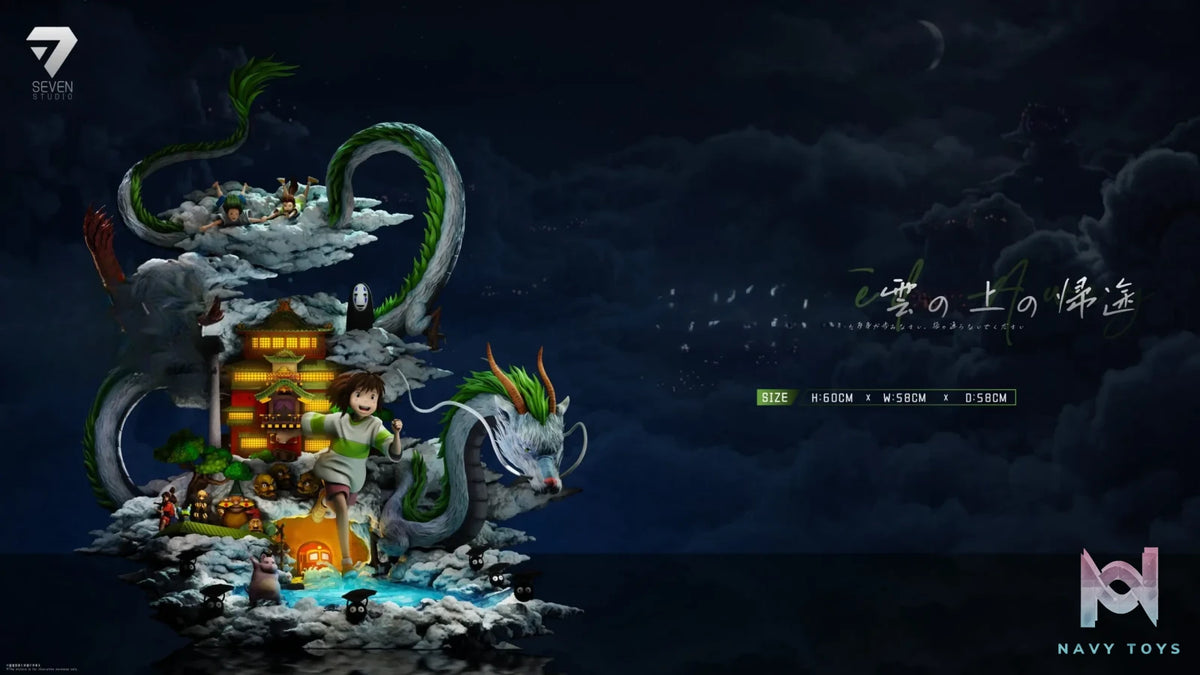 Seven Studio – Return Journey Above Clouds Spirited Away