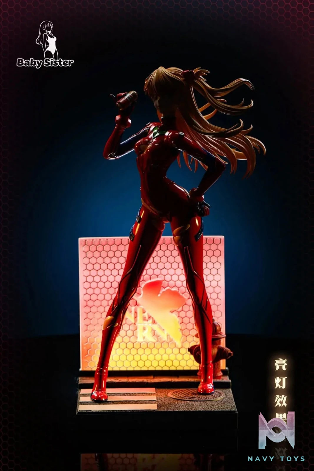 Asuka resin statue Baby Sister Studio anime figure