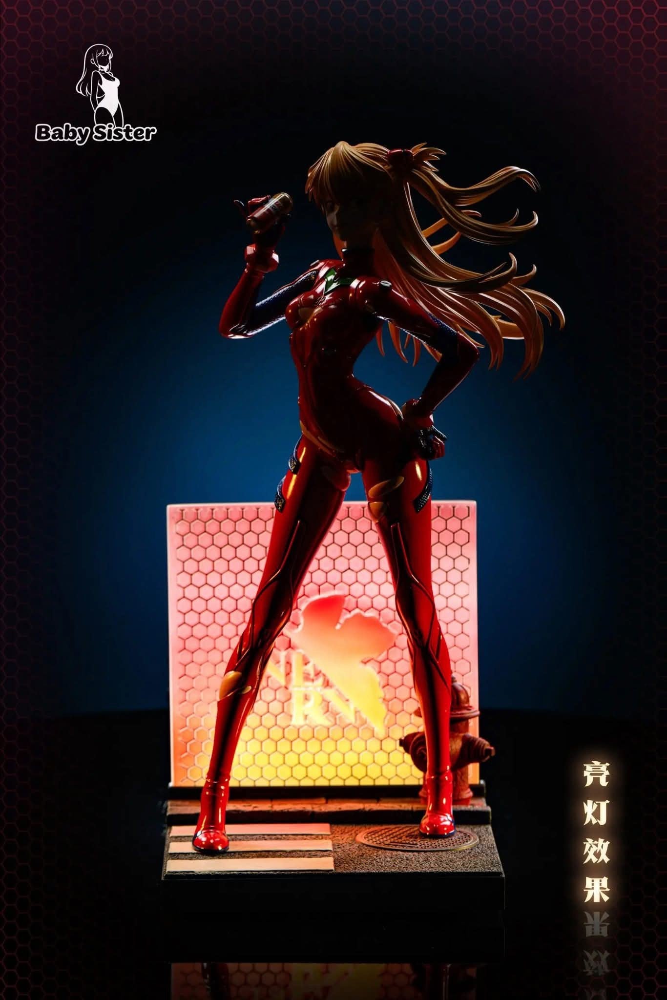 Asuka resin statue Baby Sister Studio anime figure