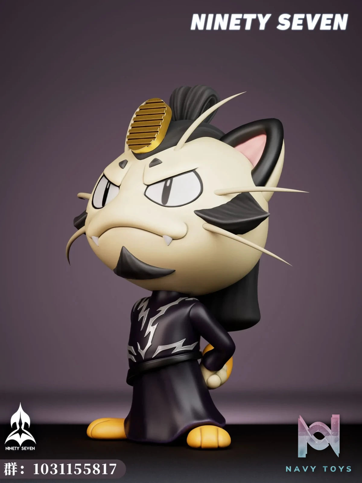 NINETY SEVEN Studio – Pokemon Meowth cosplay Shen GongBao