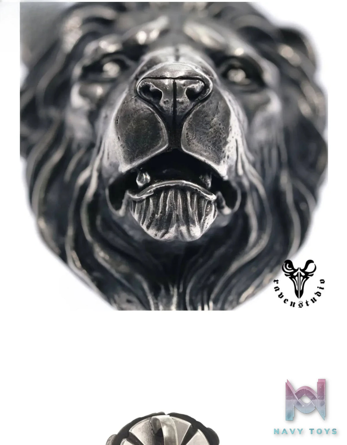 Raven Studio (silver jewelry) – Return of the King Lion King Pendant Original