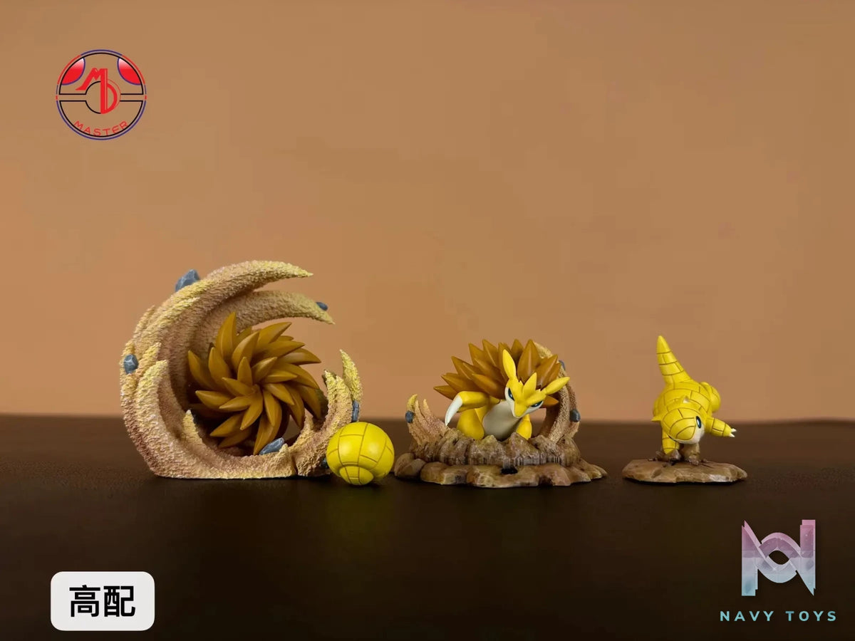 Master Design Studio – Pokemon Sandslash Evolution Set