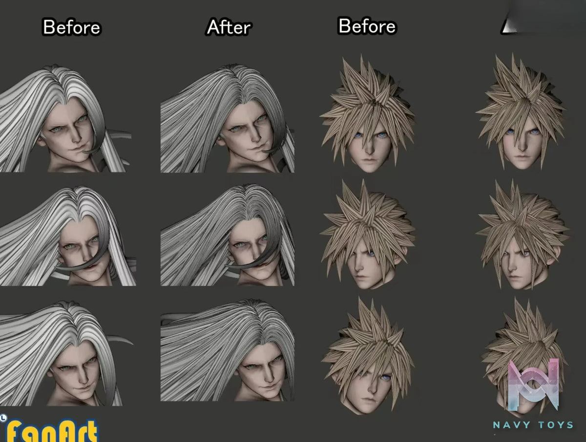 Fan Art – Cloud VS Sephiroth