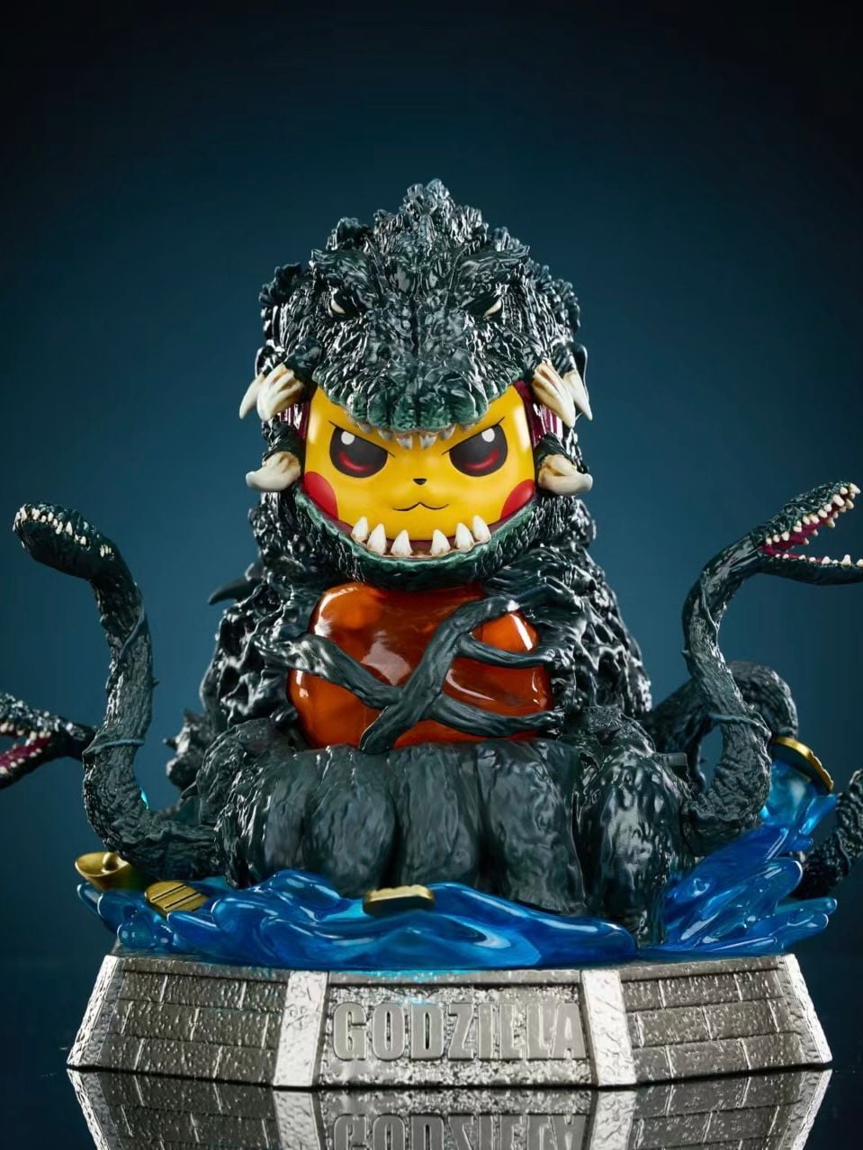 Pikachu cosplay Biollante - Pokemon - Hard Shell Studio resin statue Hard Shell Studio anime figure