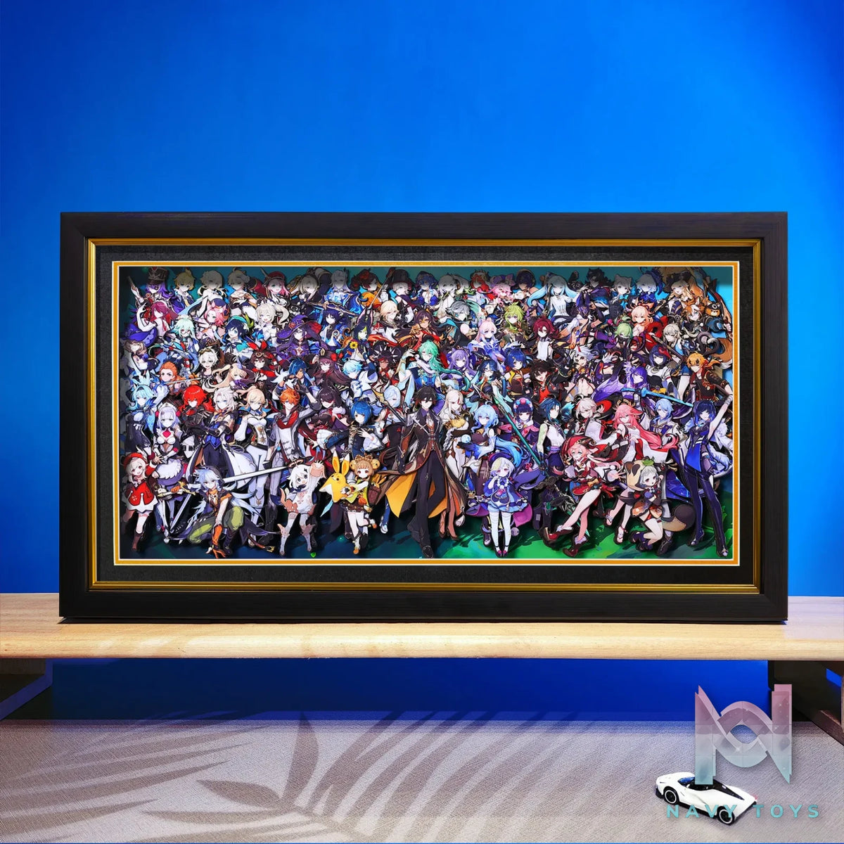 Yu Zhi Jiang Studio – Genshin Impact Multiple Characters 3D Decorative Painting Genshin Impact
