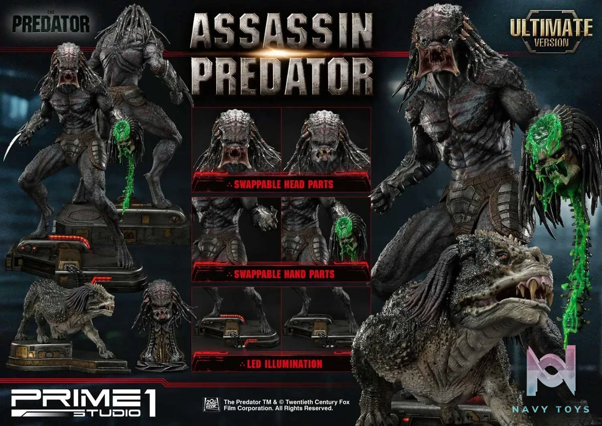 Prime 1 Studio – Premium Masterline The Predator (Film) Assassin Predator PMTPR-02 PMTPR-02DX PMTPR-02UT (Licensed)