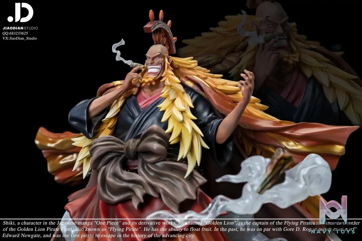 JIAO DIAN Studio - One Piece POP Series BOSS Chapter 1 Shiki resin statue Navy Toys anime figure