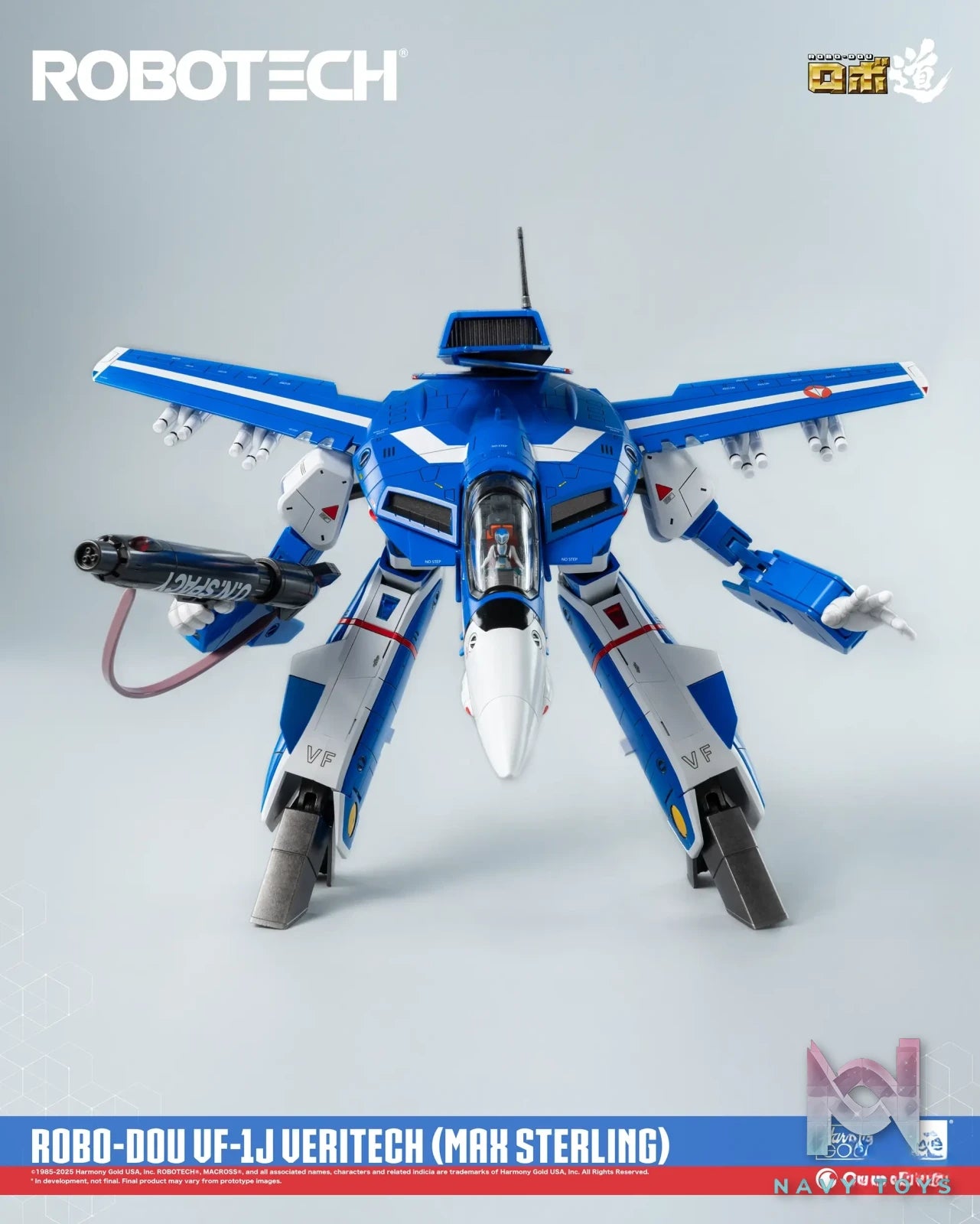 Threezero – ROBO-DOU ROBOTECH VF-1J Veritech (Max Sterling) (Licensed)