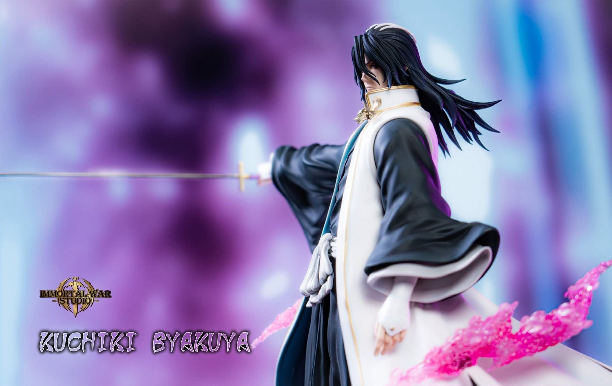 Kuchiki Byakuya resin statue I.W Studio anime figure