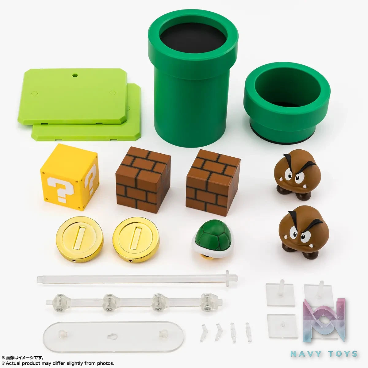 BANDAI SPIRITS – S.H.Figuarts Super Mario Playset SUPER MARIO (Licensed)