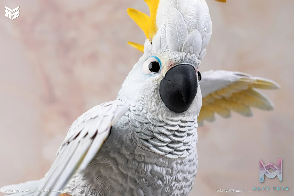 Xing Tou Yi He Studio – Jungle Catalog 003 Cacatua galerita Sulphur-crested Cockatoo Bromel (Licensed)