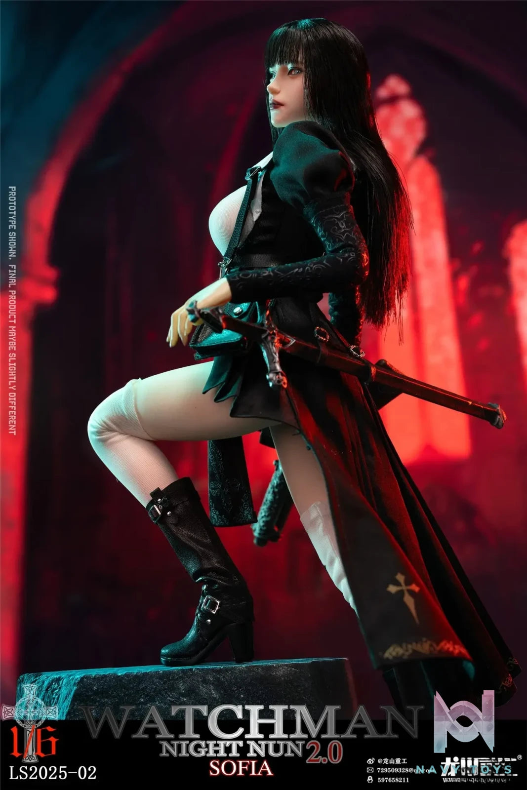 Long Shan Jin Shu Studio – Original LS2025-02 1/6 Redemption of the Night second round Sophia AB (Licensed)