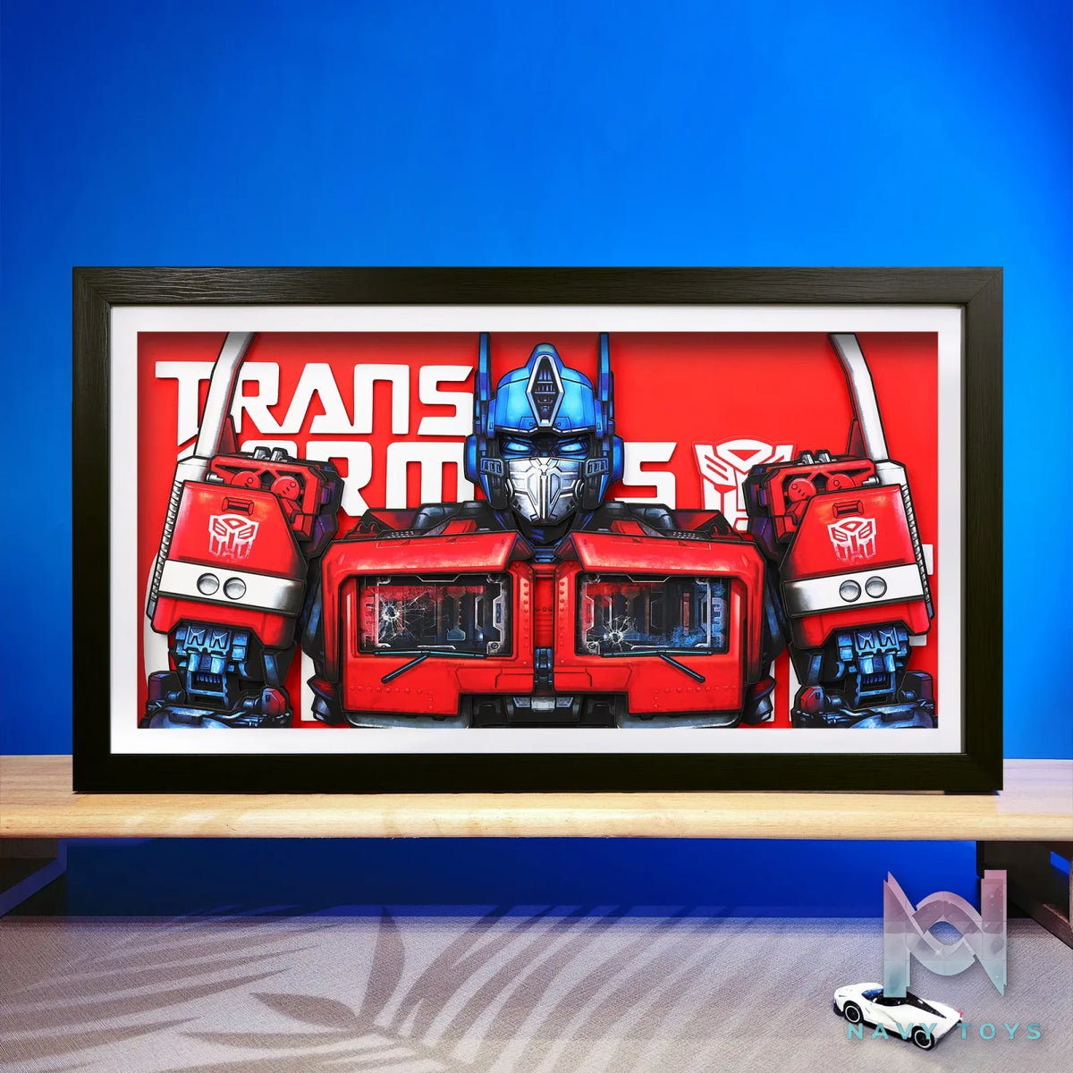 Yu Zhi Jiang Studio – Optimus Prime 3D Decorative Painting Transformers