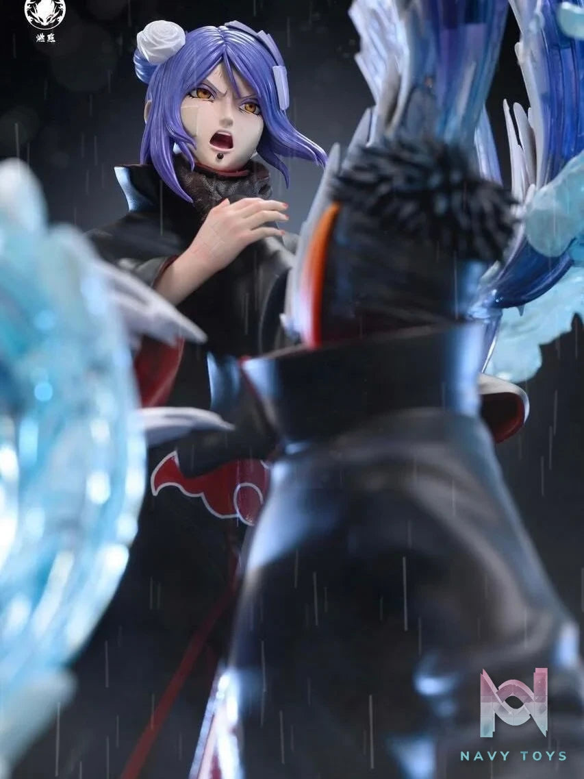 Tobi vs Konan - Naruto - RanDian Studio resin statue randian studio anime figure