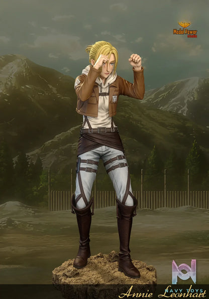 Model Power Studio – Annie Leonhart Battle Ready Pose Attack on Titan