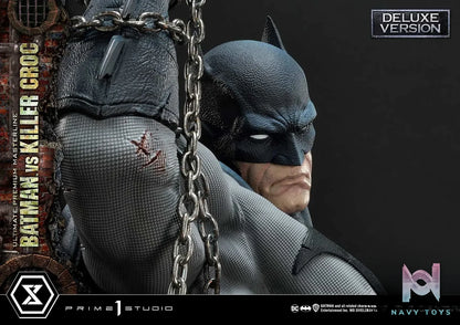Prime 1 Studio – Ultimate Premium Masterline Batman (Comics) Batman Versus Killer Croc UPMDC-07 UPMDC-07DX UPMDC-07DXS (Licensed)