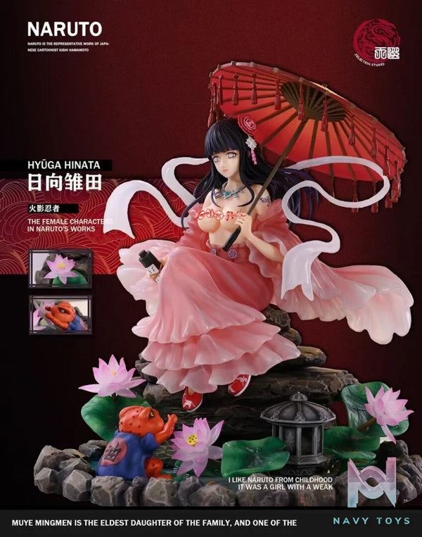 Selection Studio – Chinese Style Hinata Hyuga Statue (Liên Hệ ) resin statue Selection Studio anime figure