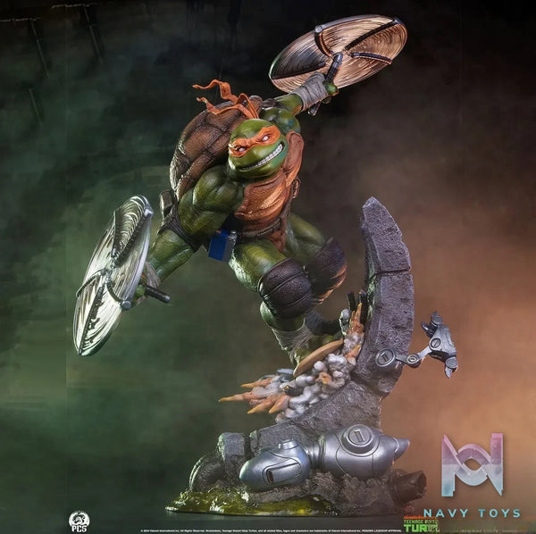 Sideshow Collectibles & Premium Collectibles Studio – Teenage Mutant Ninja Turtles 1/3 Michelangelo 913983 & 9139832 (Licensed)