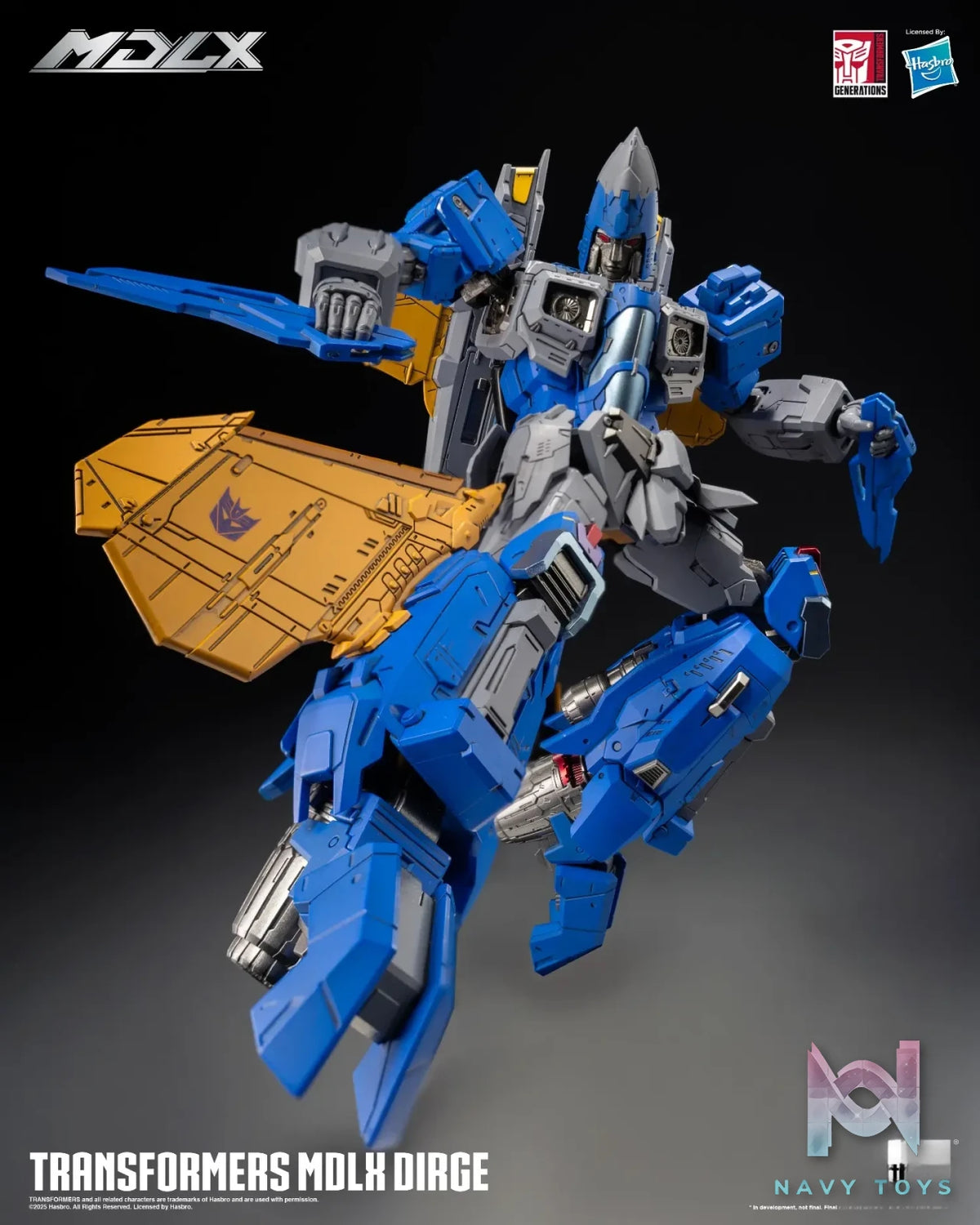 Threezero – Transformers Decepticon-MDLX Elegy #3Z0888 (Licensed)