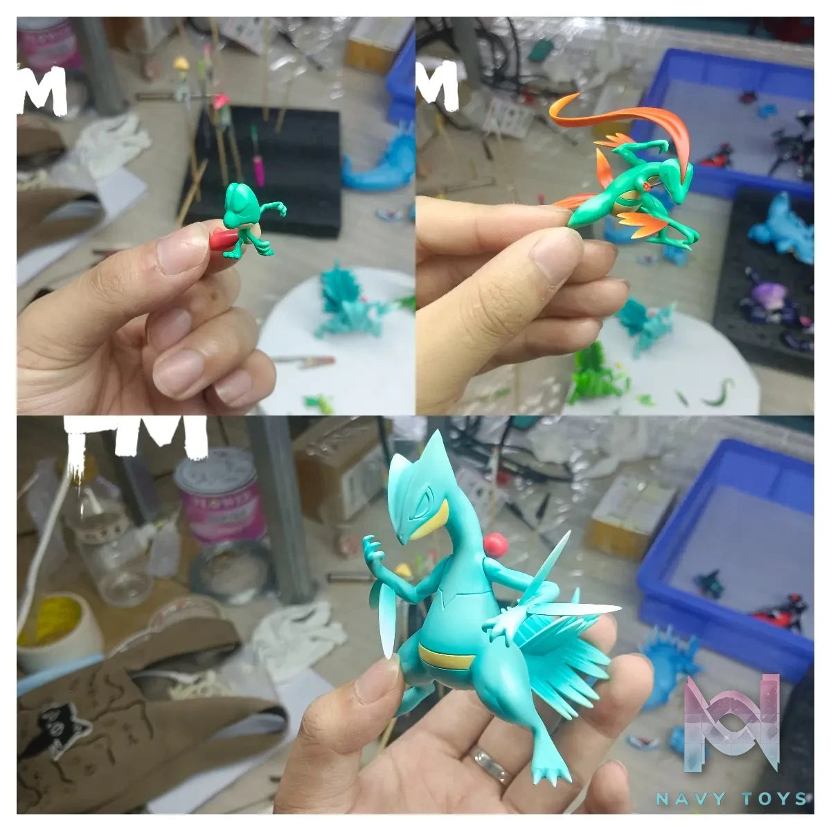 LM Studio – Sceptile Evolution Set Pokémon