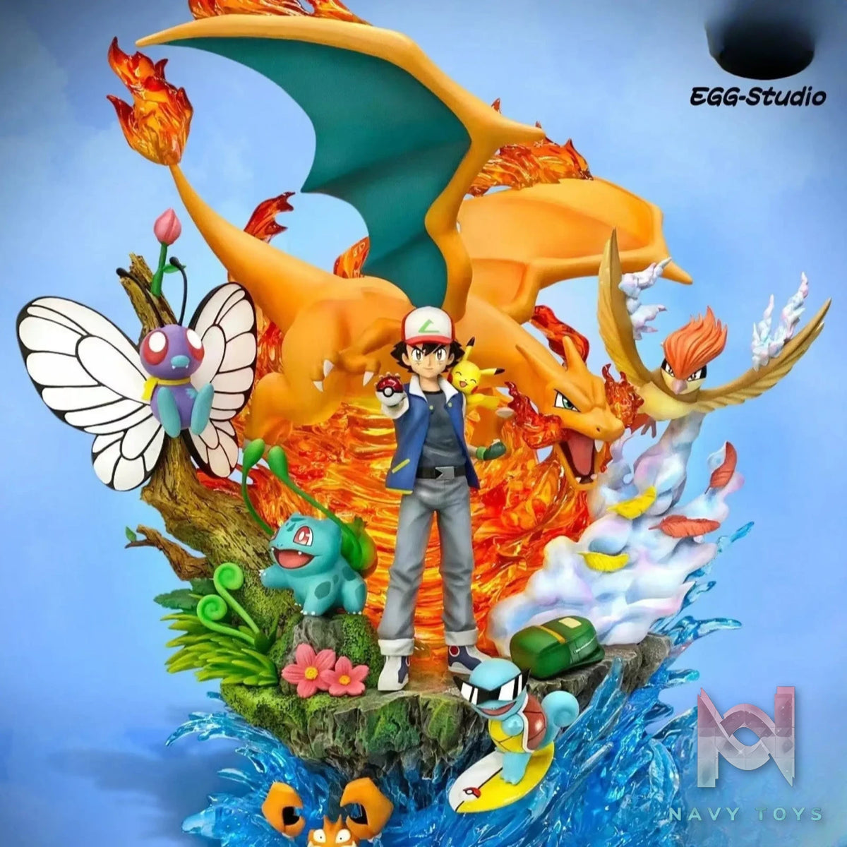 EGG Studio – Pokémon Foursome #1 Ash Family Portrait