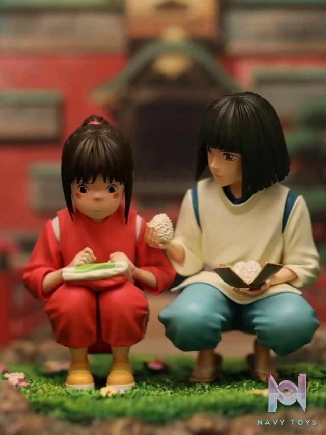 Haku & Chihiro - Spirited Away - ShenYin Studio resin statue shenyin studio anime figure
