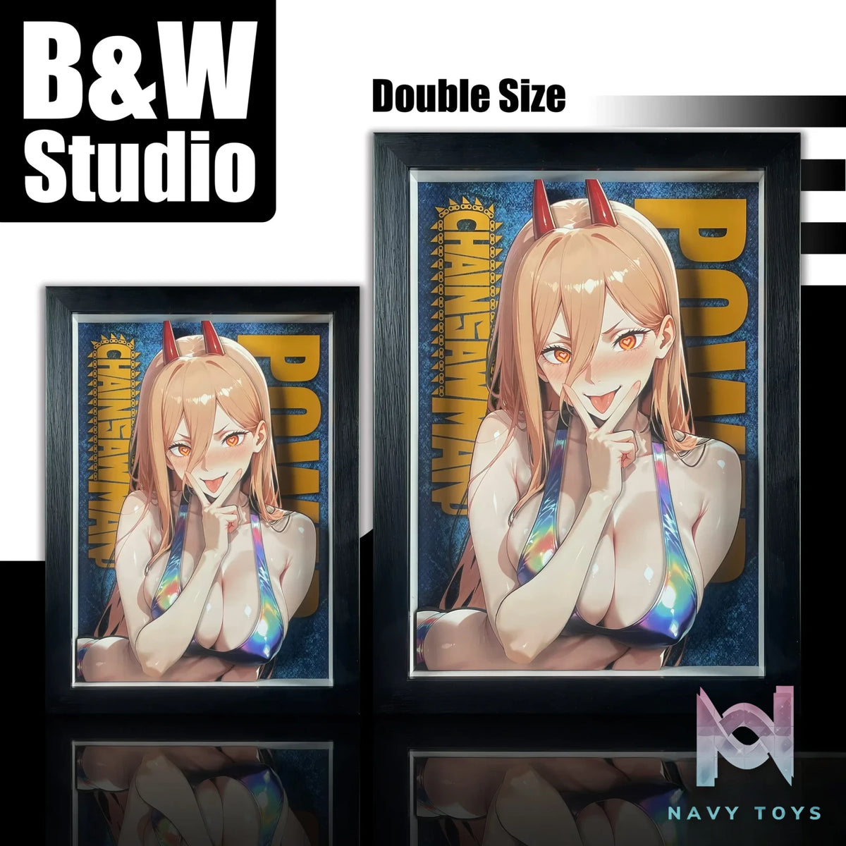 B&W Studio – ***** Swimsuit Half-Body 3D Decorative Painting ********​****